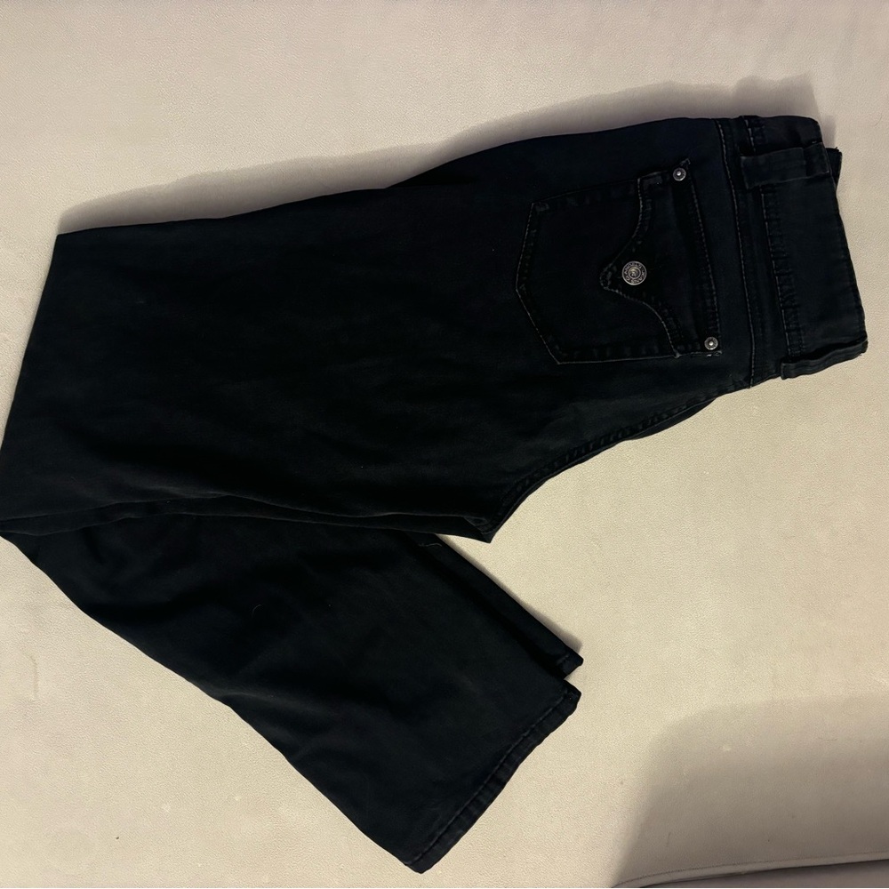 Y2K style low rise “angel” jeans